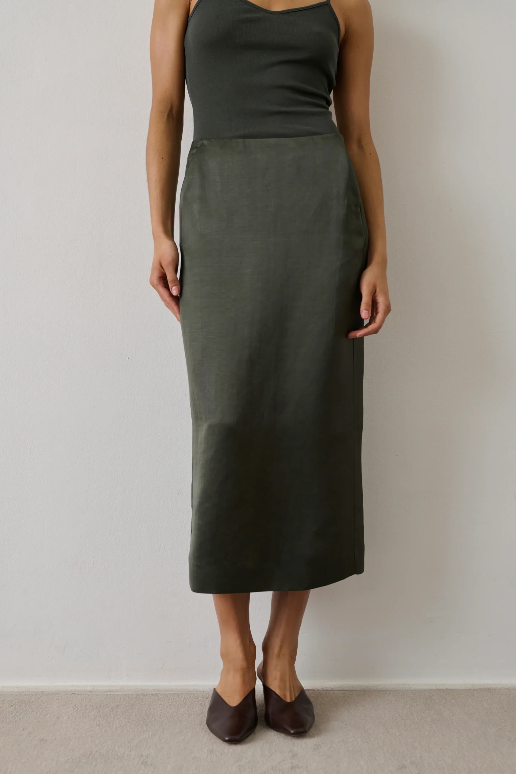 JUPE HELIA VERTE – Image 4