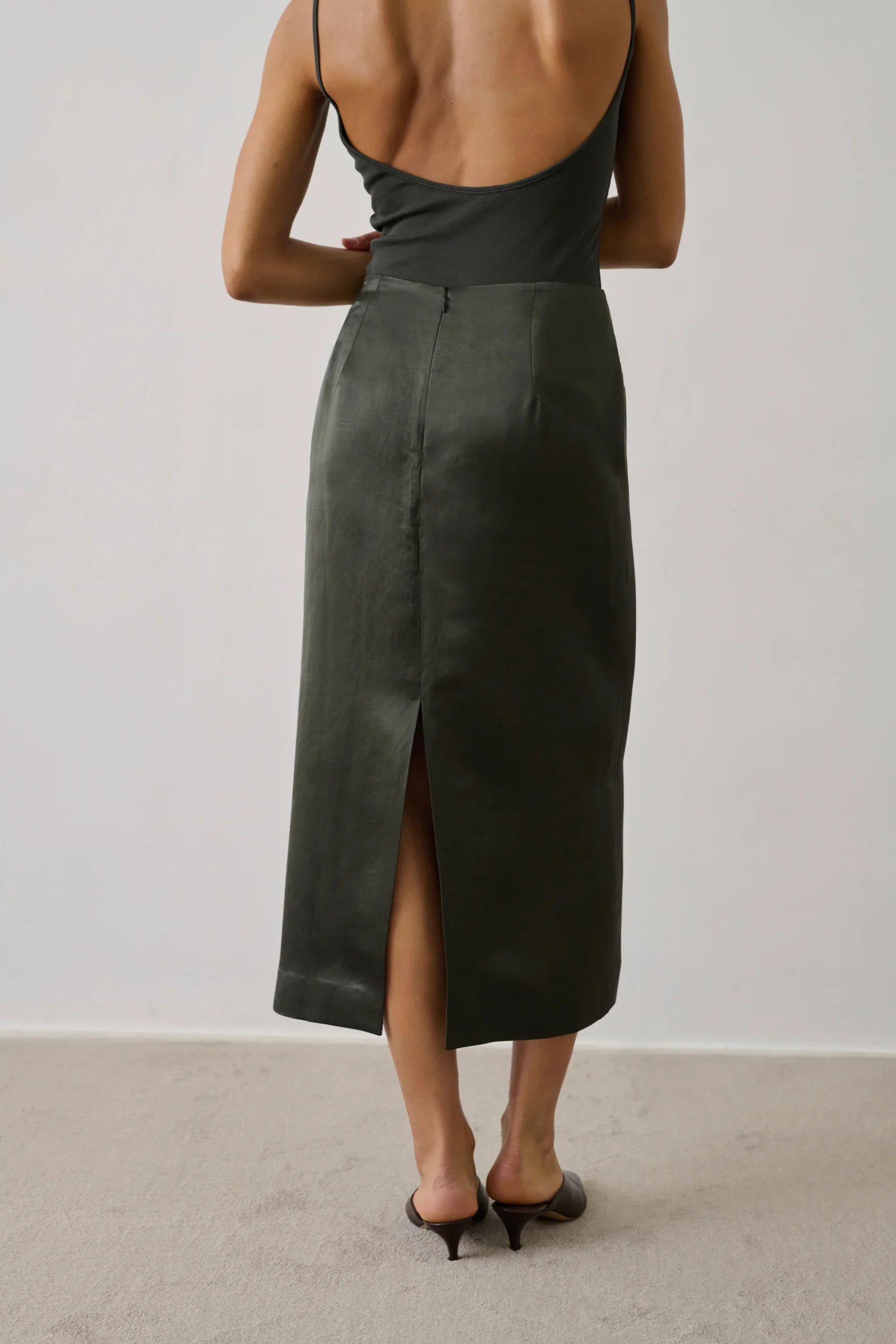 JUPE HELIA VERTE – Image 5