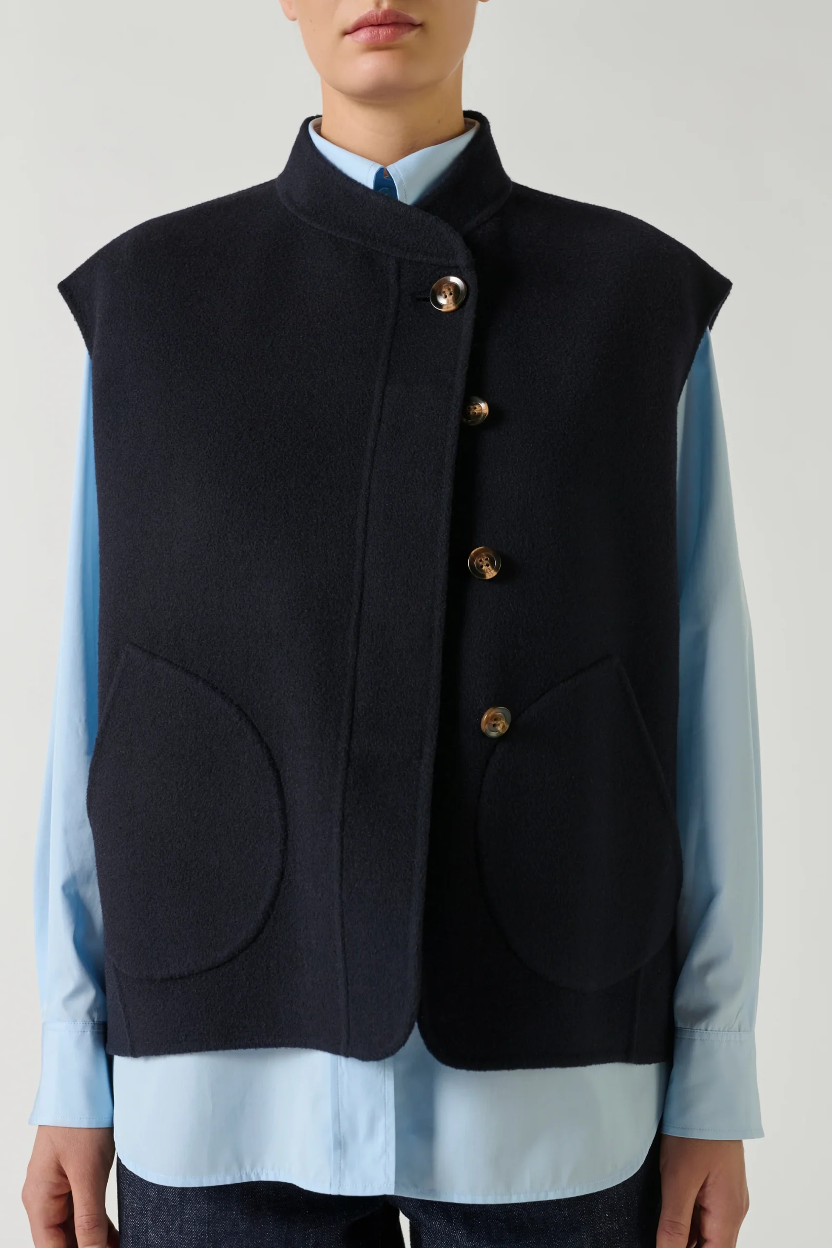 BLOUSON ADELINE NAVY – Image 3