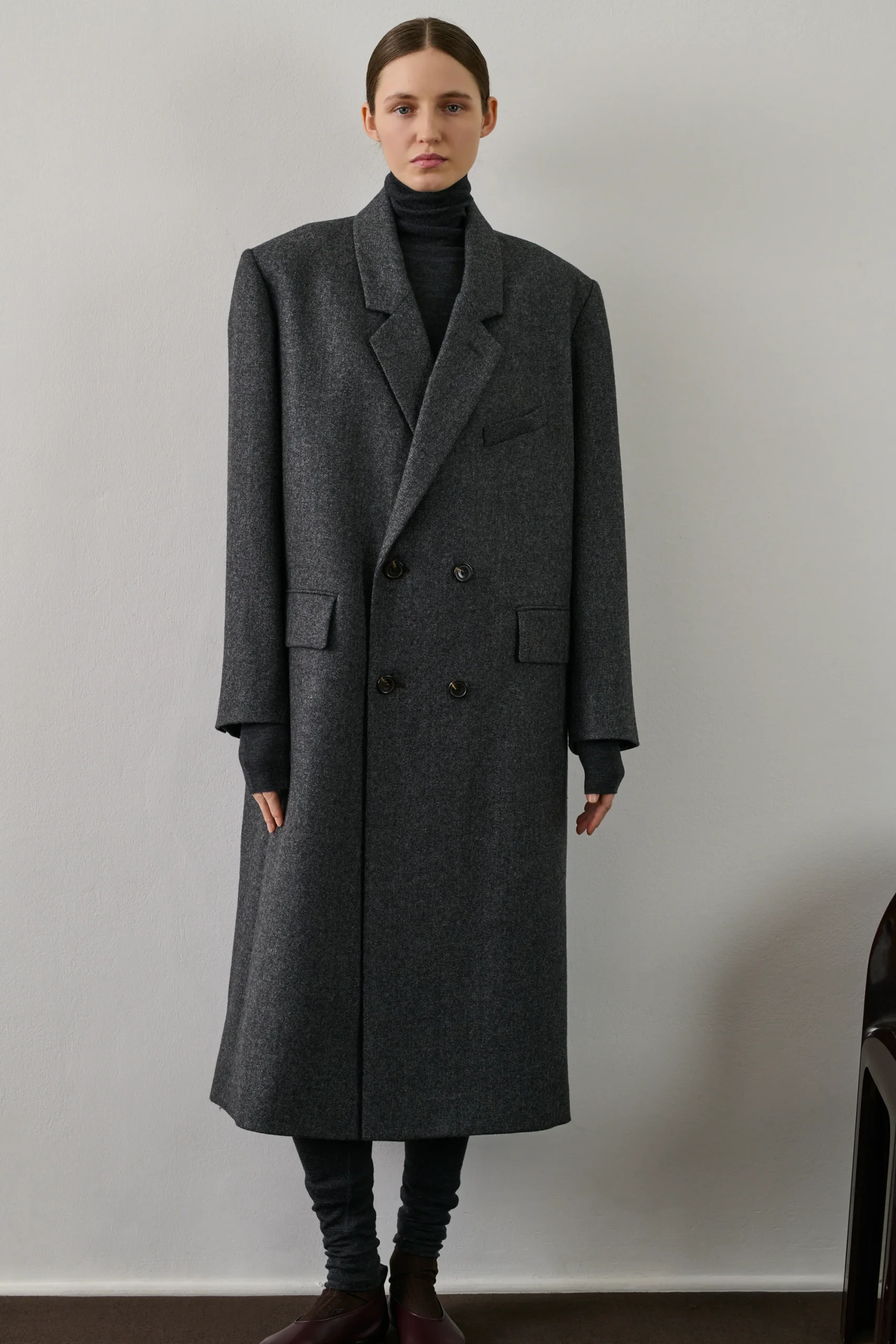 MANTEAU COLIGNY GRIS – Image 4