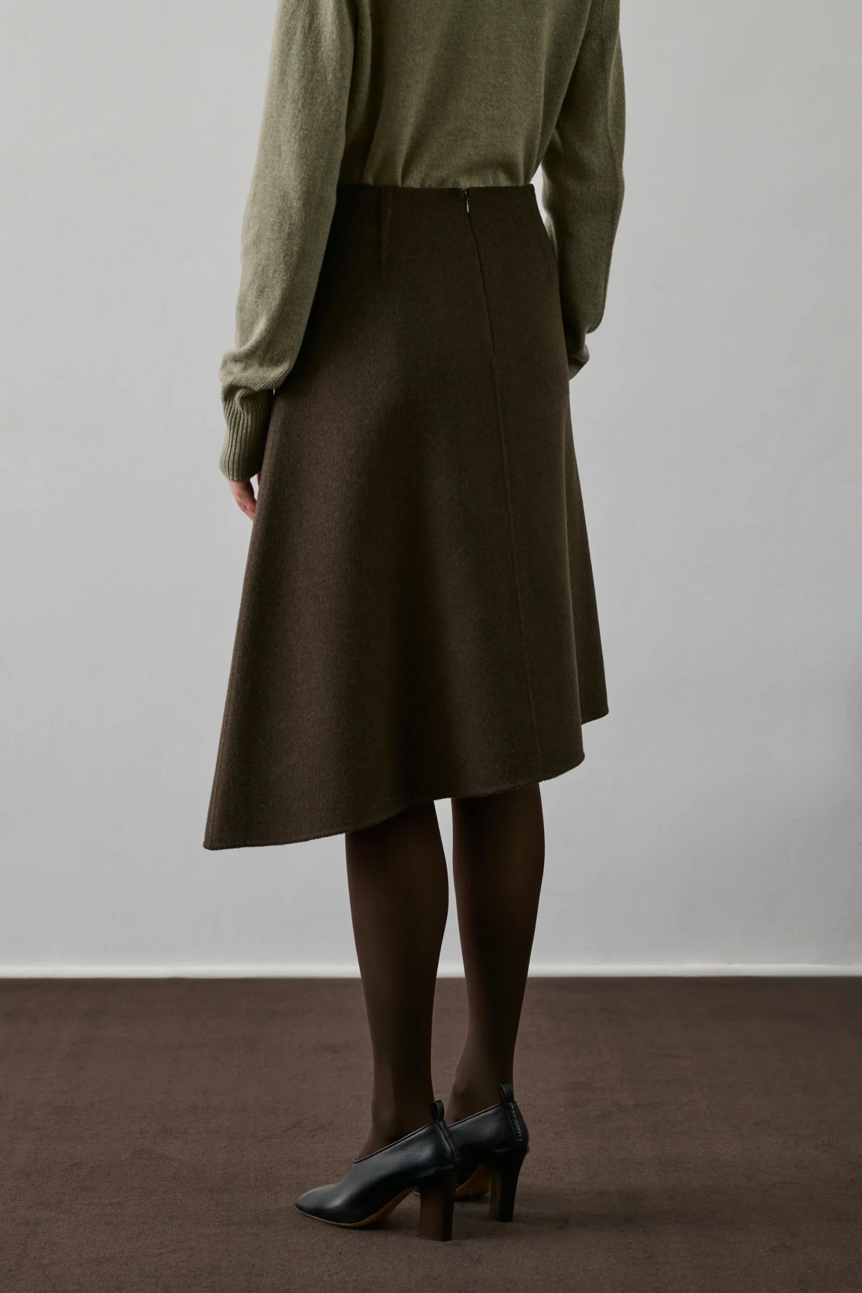 JUPE GENEVE MARRON – Image 4