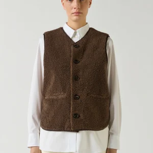 BLOUSON FUSIL MARRON