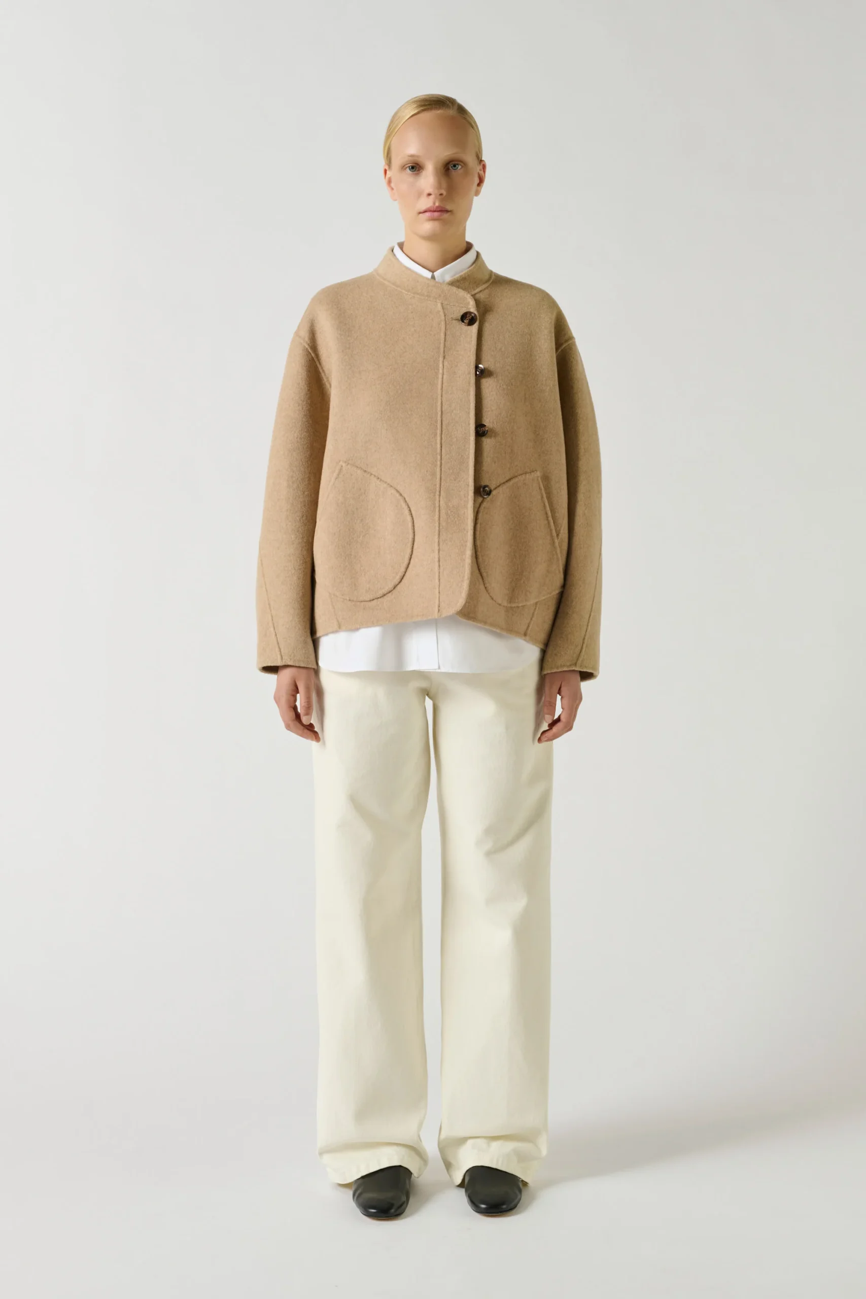 MANTEAU WINDSOR BEIGE – Image 3