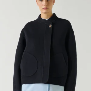 MANTEAU WINDSOR NAVY
