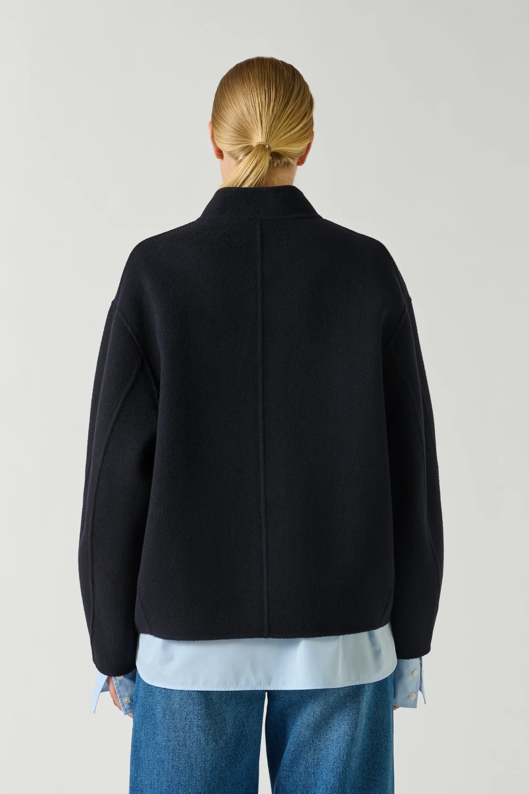 MANTEAU WINDSOR NAVY – Image 4