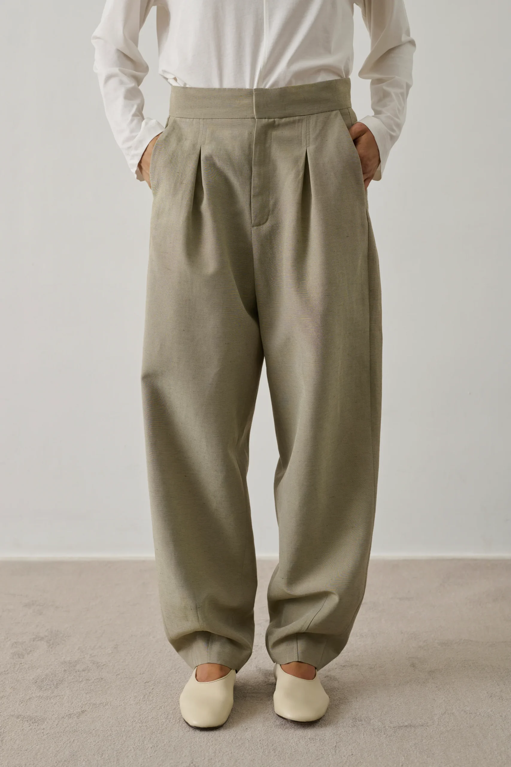 PANTALON BAPTISTE BEIGE – Image 4