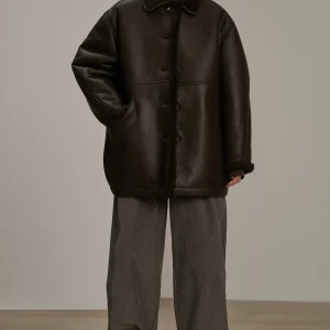 MANTEAU BREDA MARRON