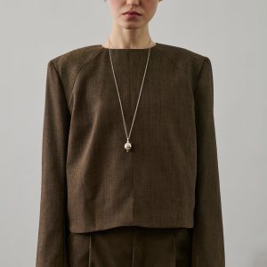 BLOUSE GIOVANA MARRON