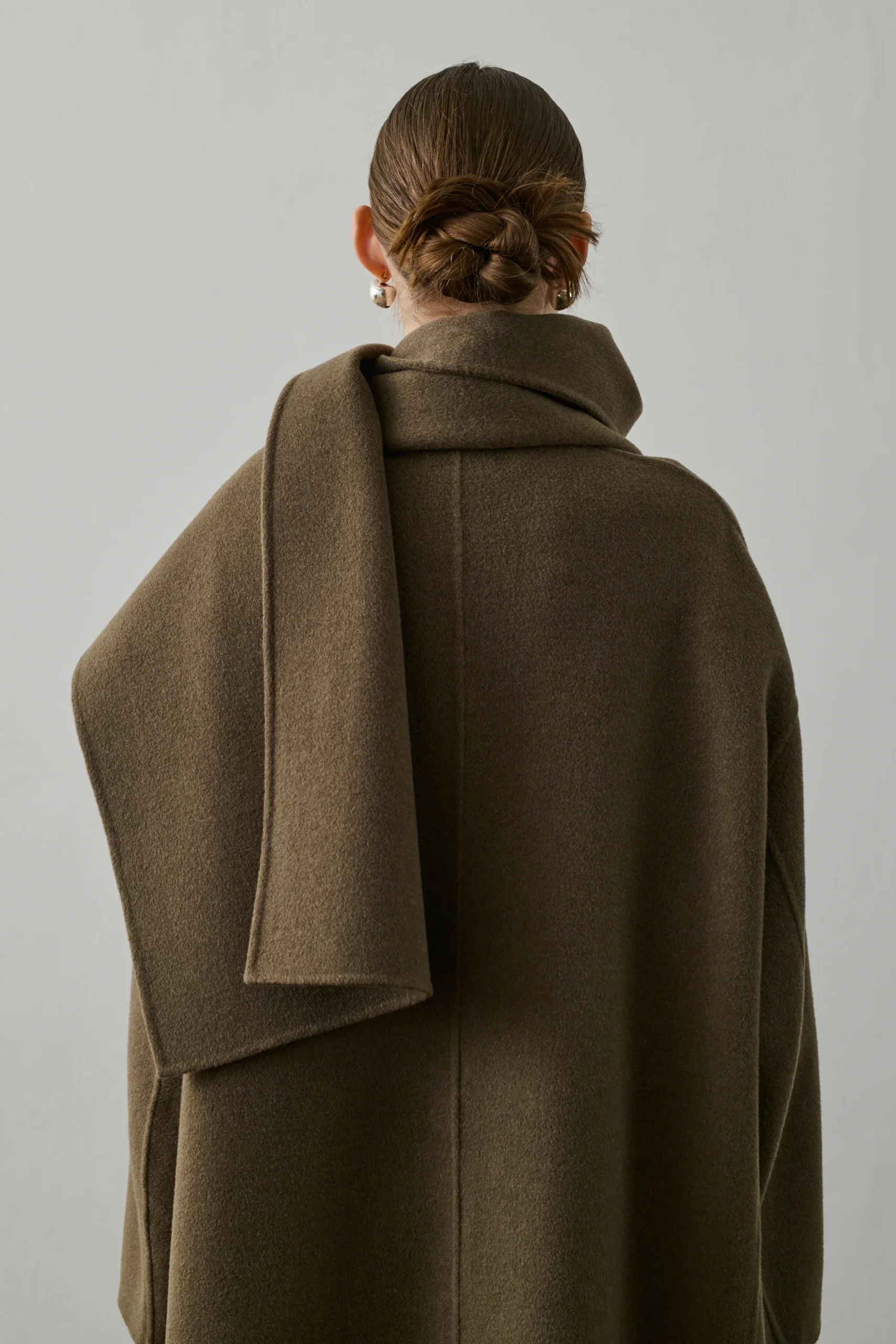 MANTEAU FINN MARRON – Image 4