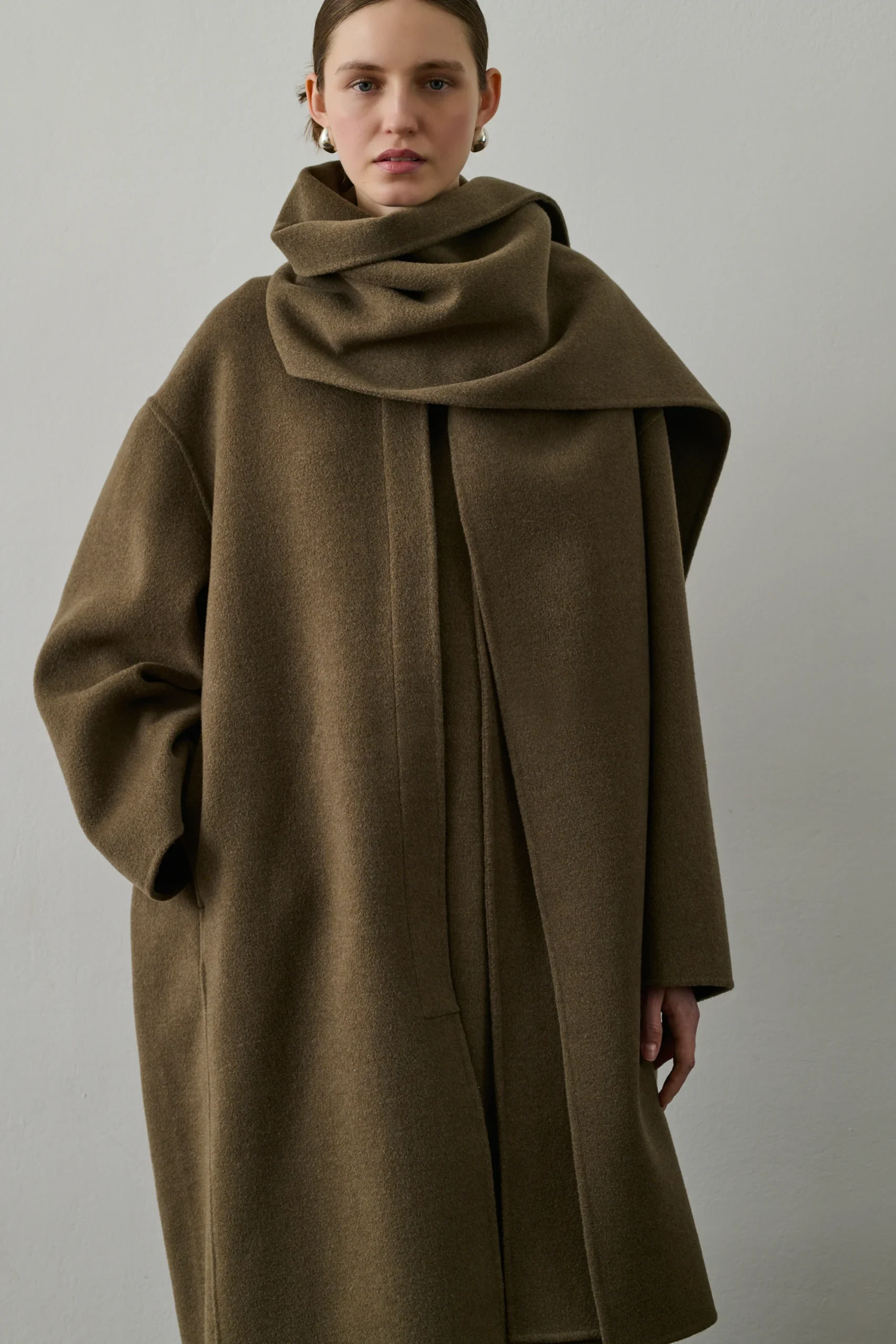 MANTEAU FINN MARRON – Image 3