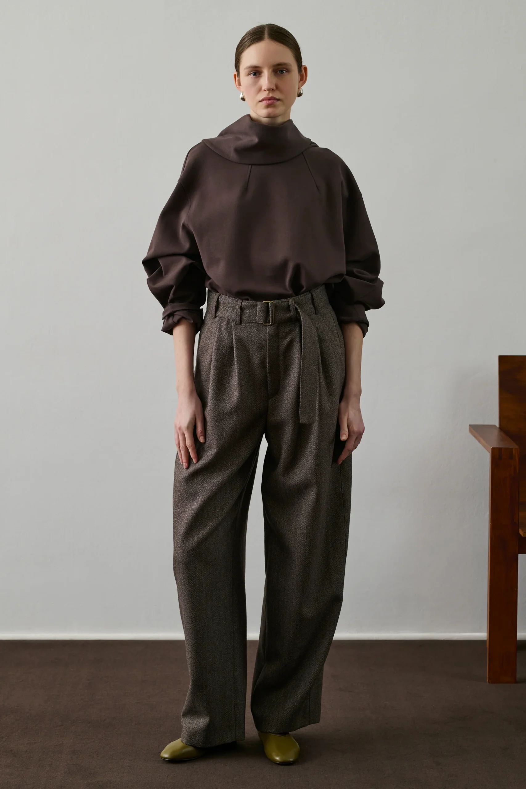 SWEATSHIRT FREJA MARRON – Image 5