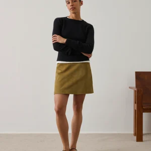 MINI-JUPE INNO MARRON