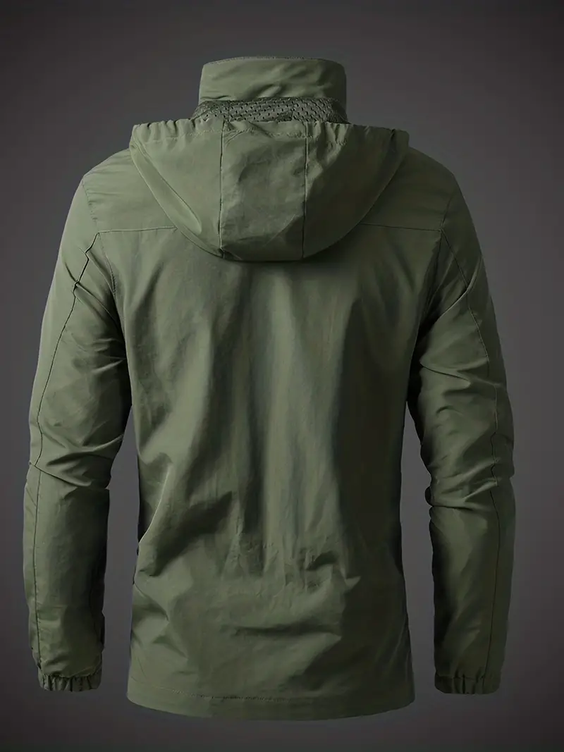 Veste d'extérieur coupe-vent pour homme | Imperméable – Image 3