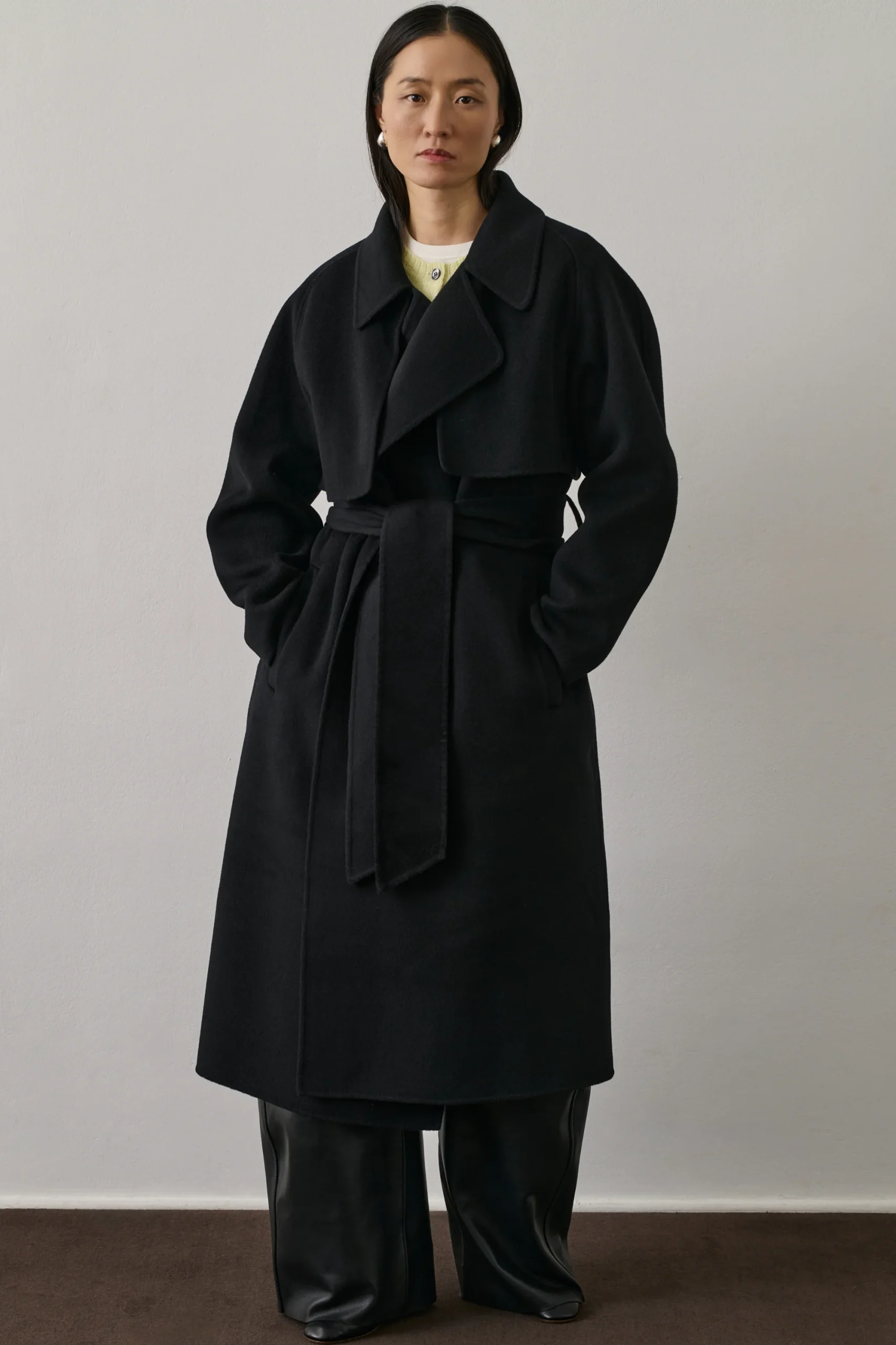 MANTEAU STANISLAS NOIR – Image 2