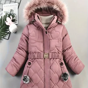 Manteau matelassé pour filles | Hiver