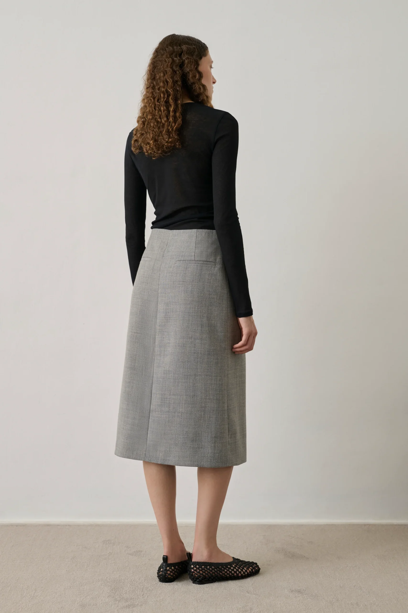 JUPE IDRA GRISE – Image 4