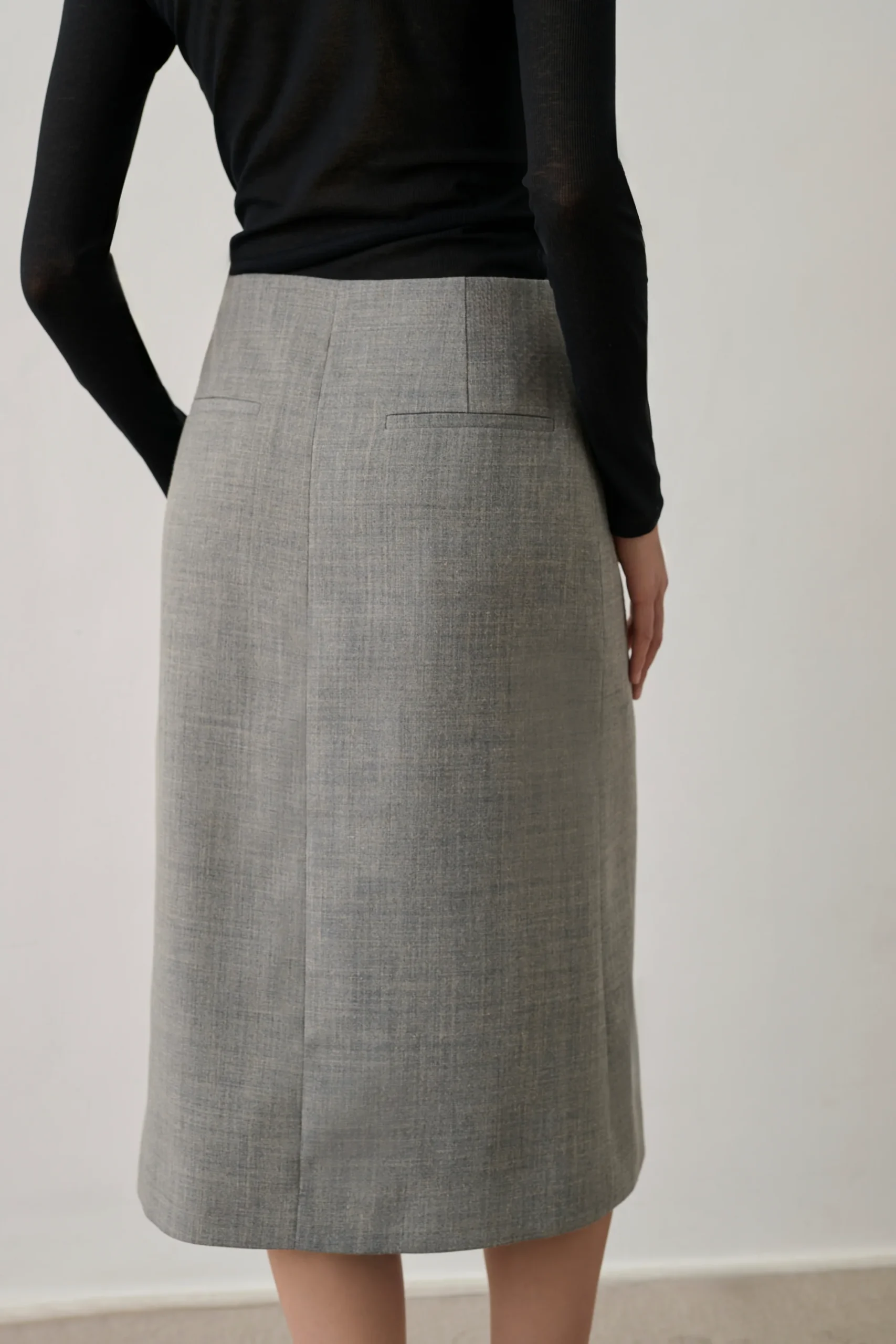 JUPE IDRA GRISE – Image 5