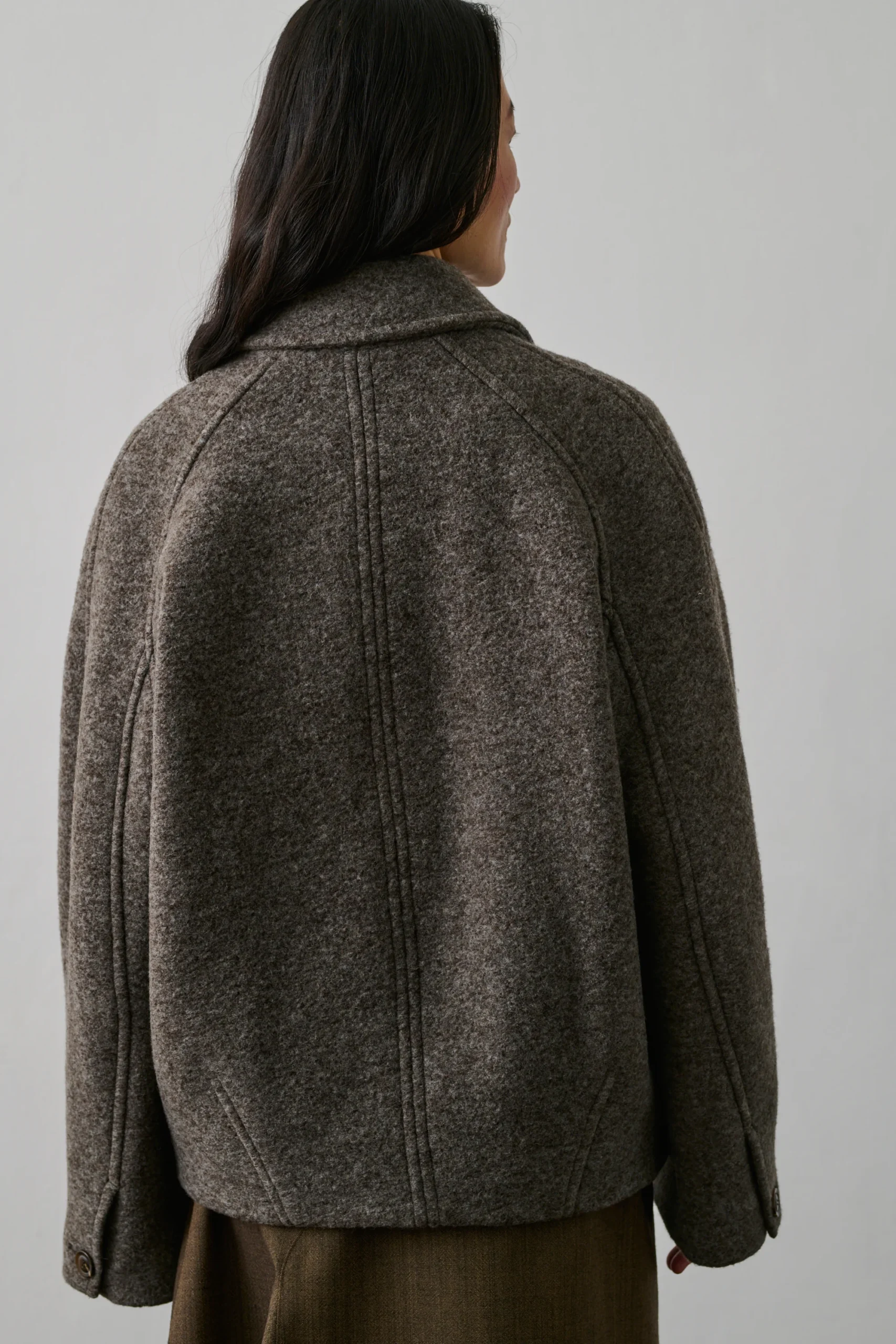 MANTEAU BALARD GRIS – Image 3