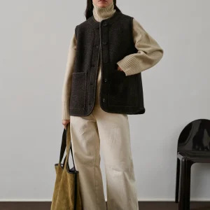 BLOUSON CHICAGO MARRON