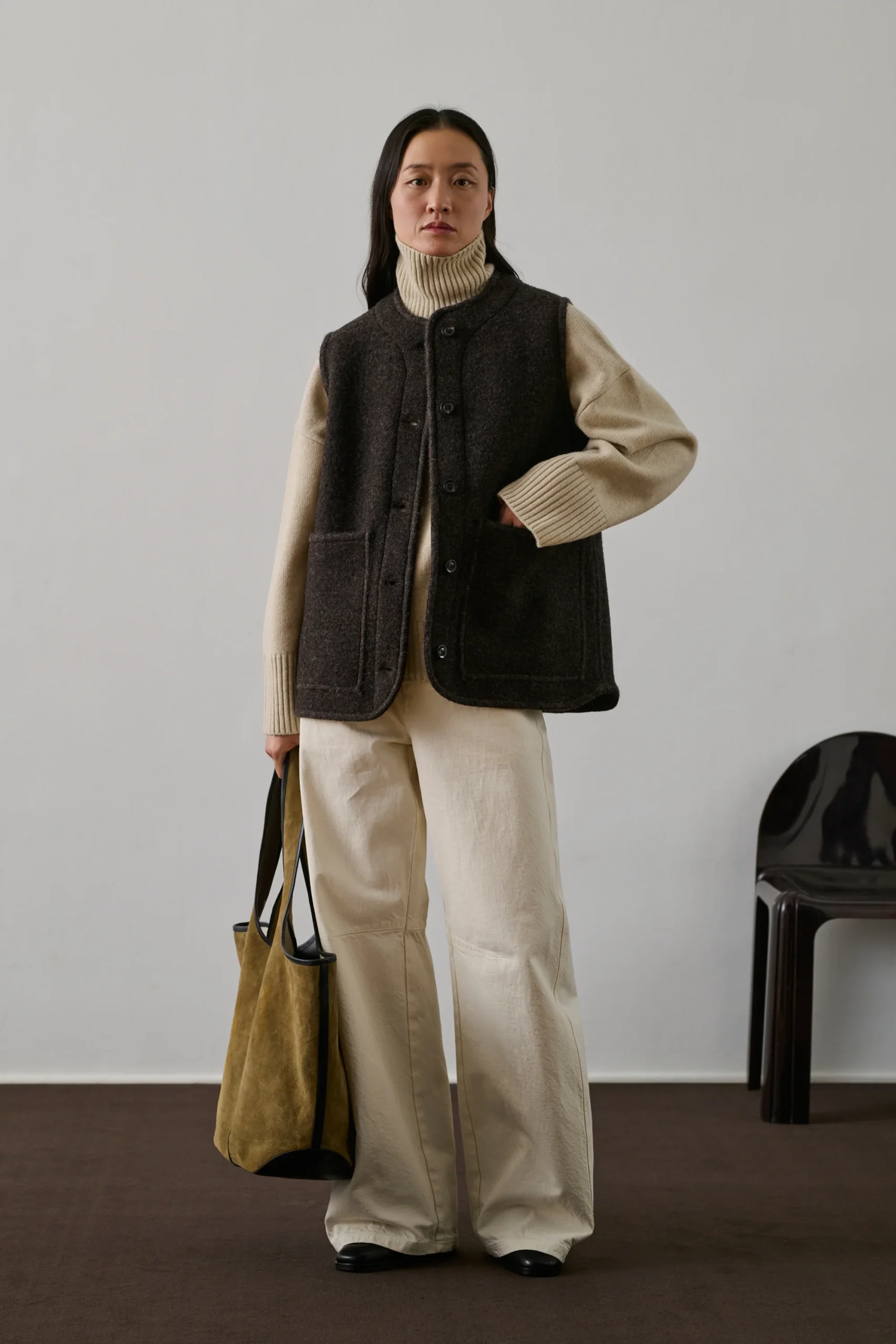 BLOUSON CHICAGO MARRON