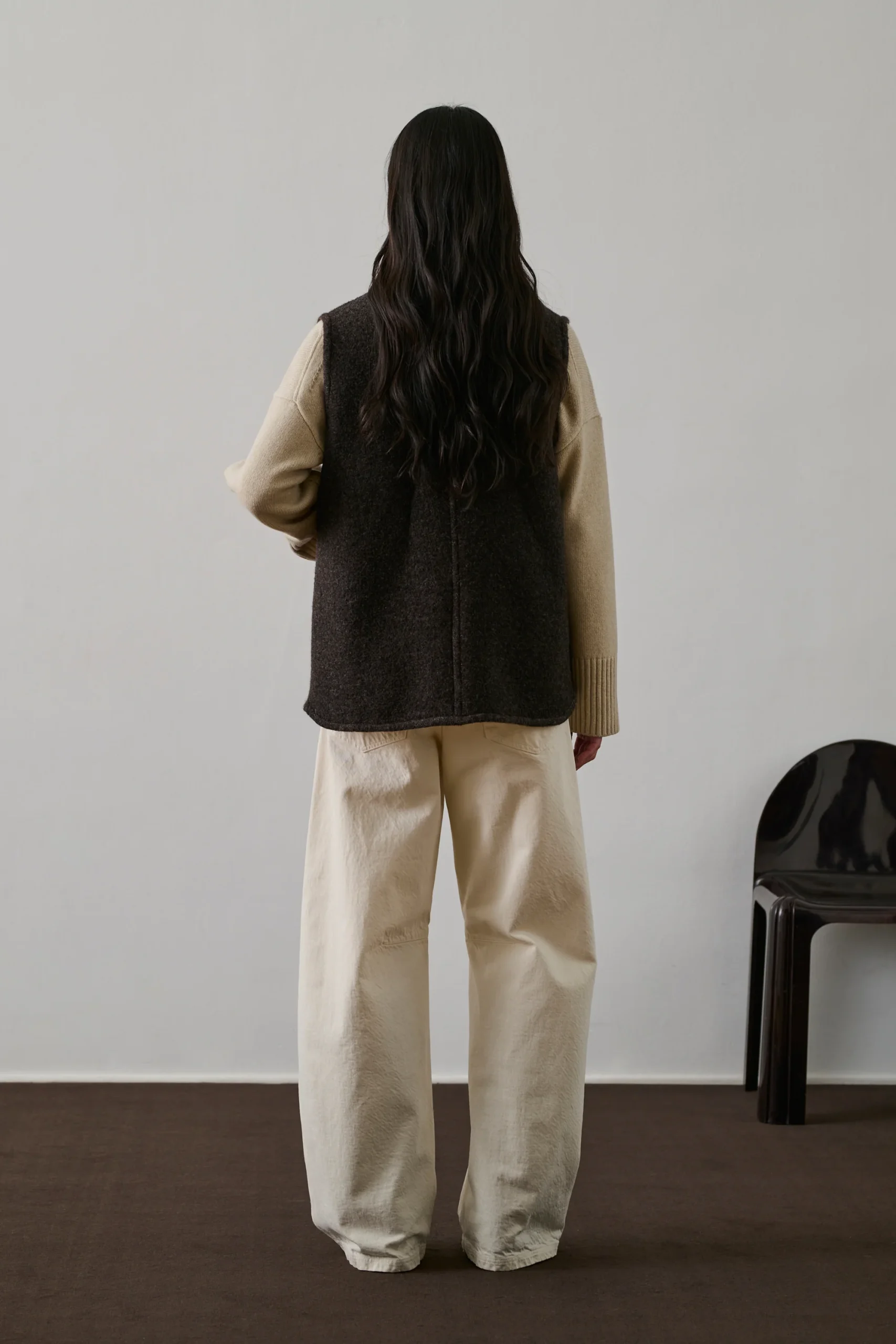 BLOUSON CHICAGO MARRON – Image 3