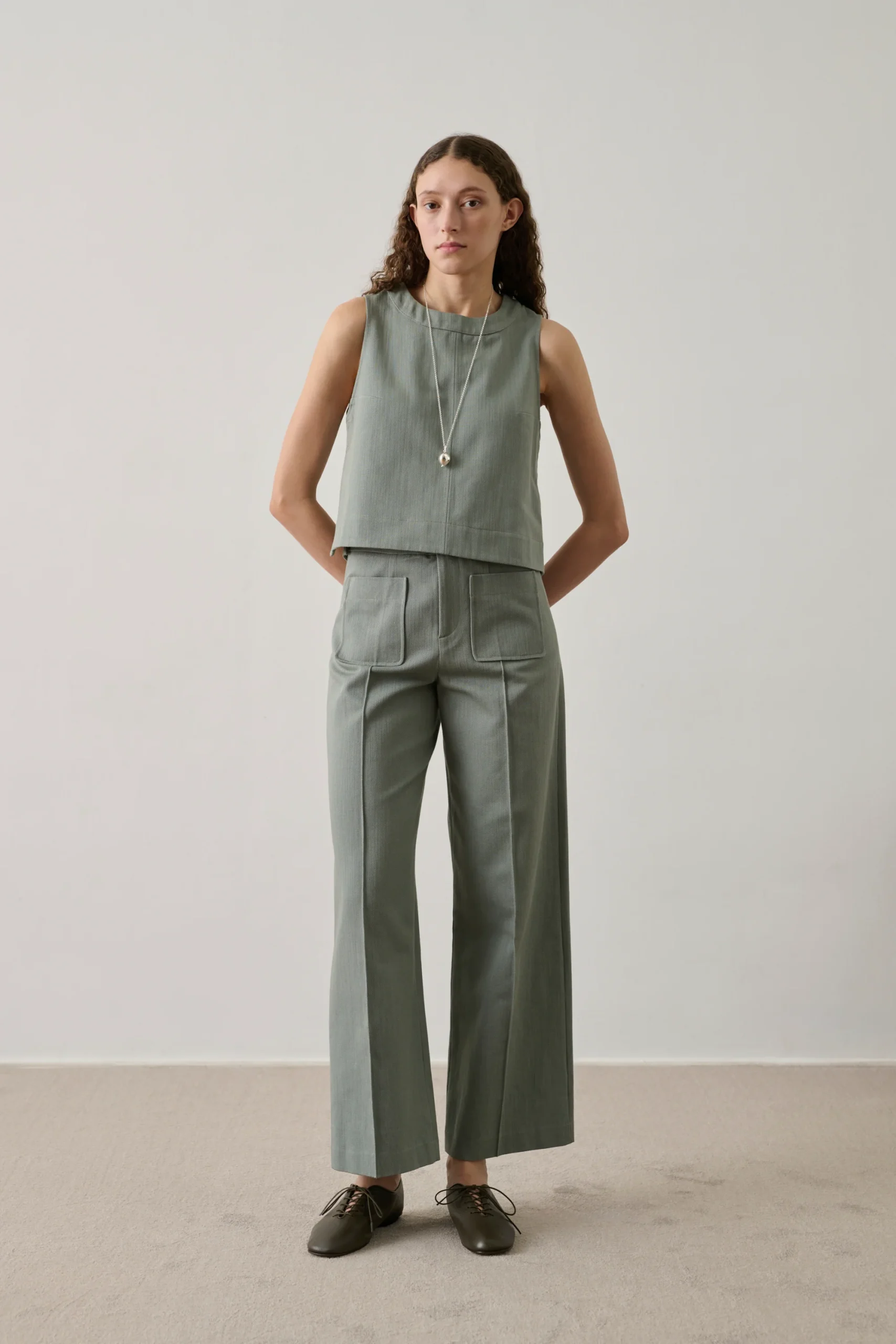 PANTALON HARRY VERT – Image 2