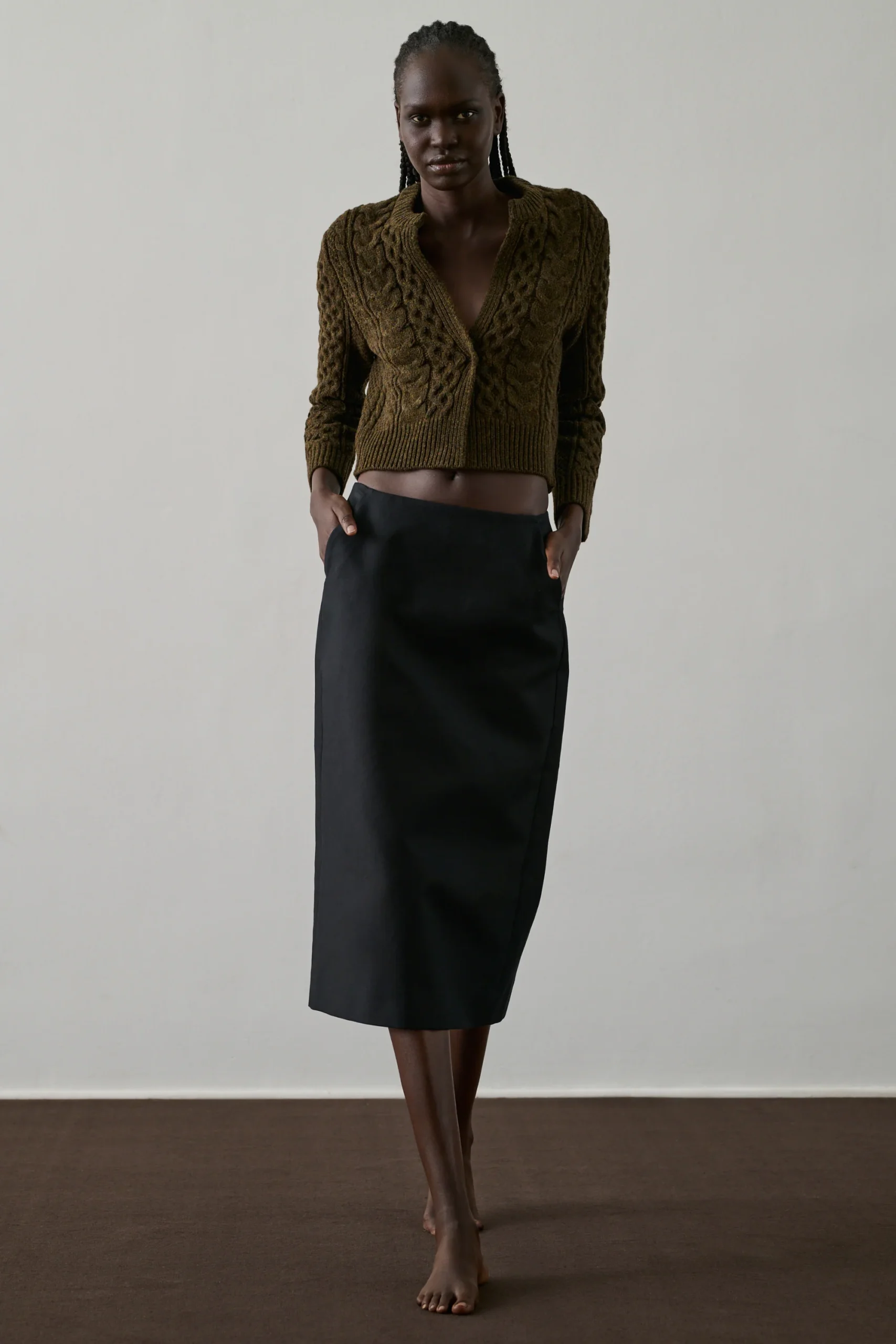 CARDIGAN CONRAD KAKI – Image 2