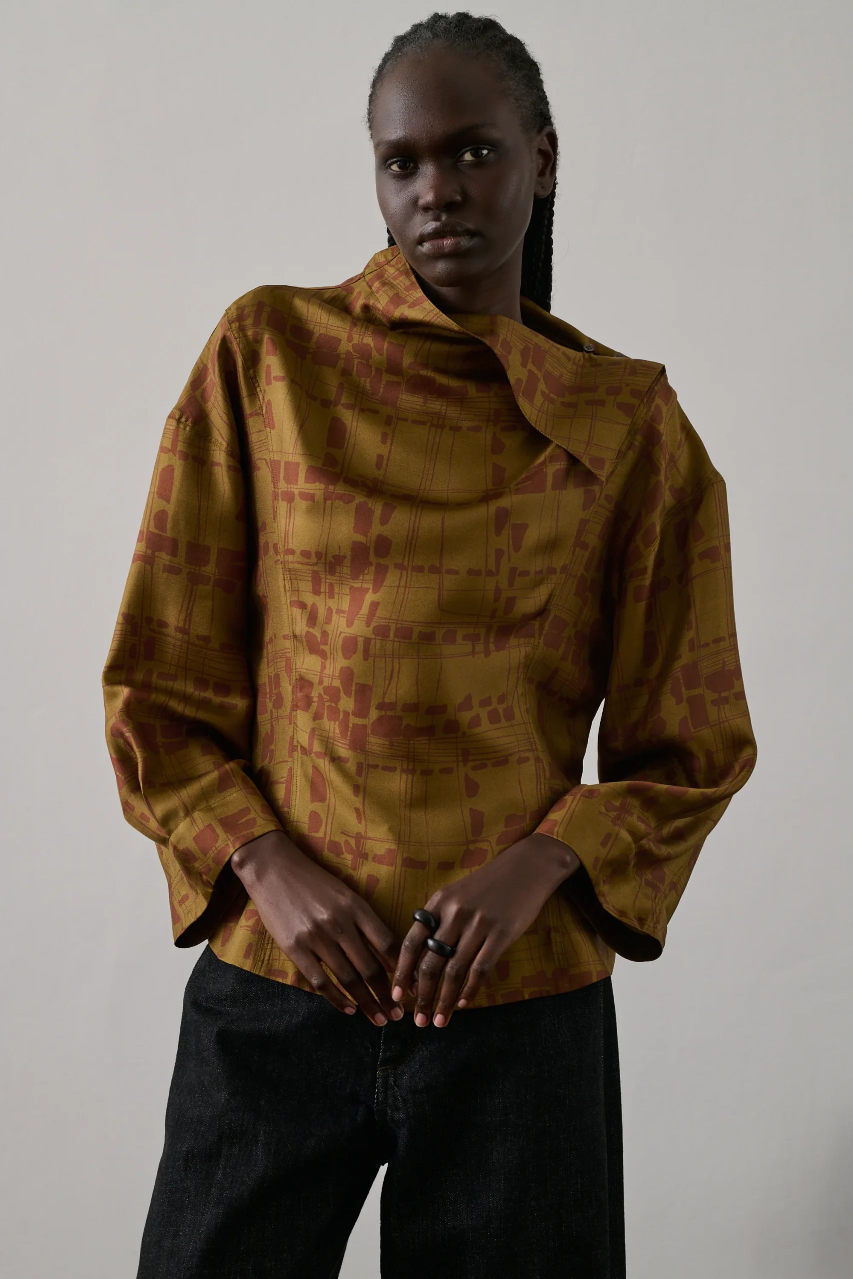 BLOUSE FIGARI BRONZE