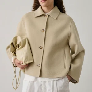 MANTEAU GYODA ECRUE