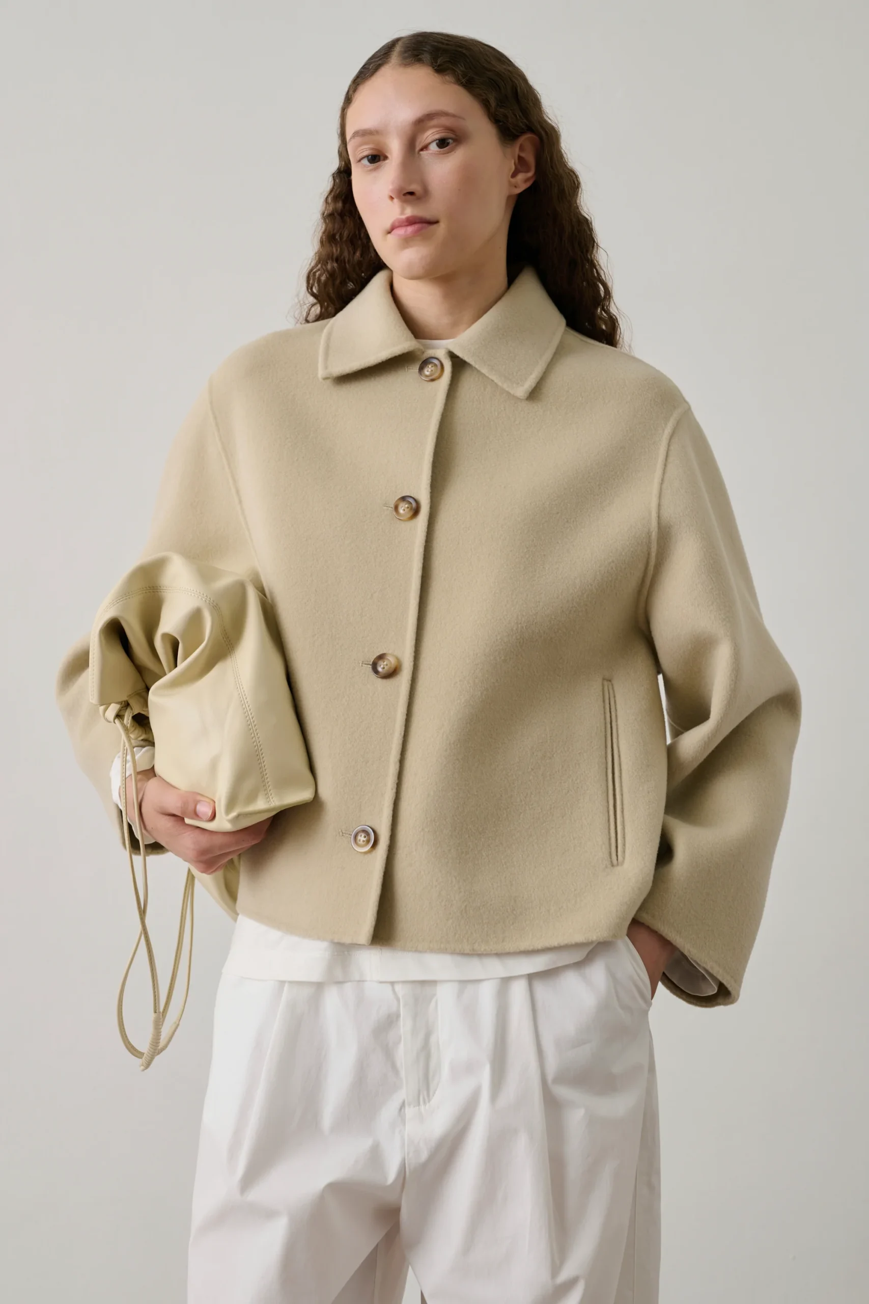 MANTEAU GYODA ECRUE – Image 2