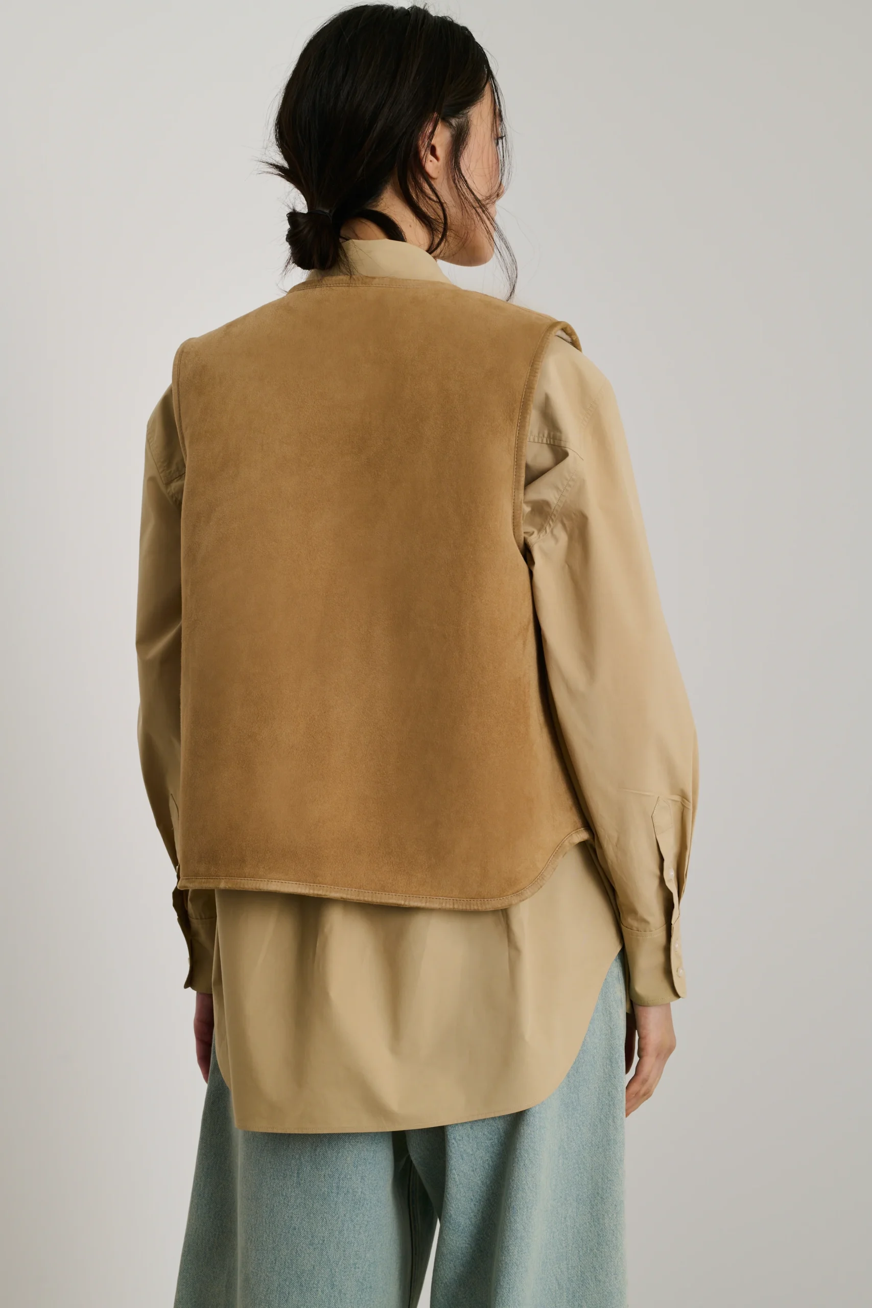 VESTE BOULOGNE BEIGE – Image 3