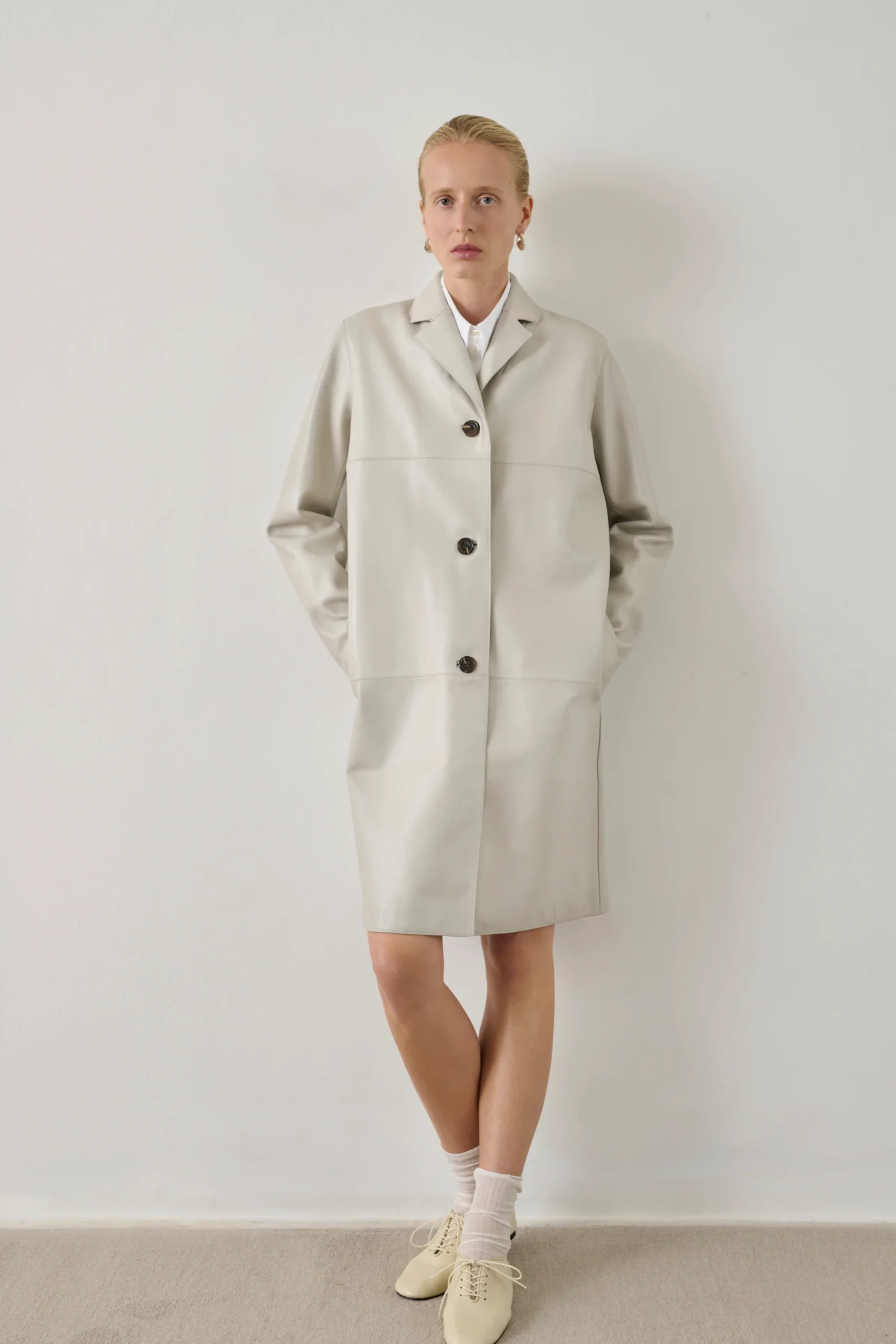 MANTEAU HARDEN GRIS – Image 2