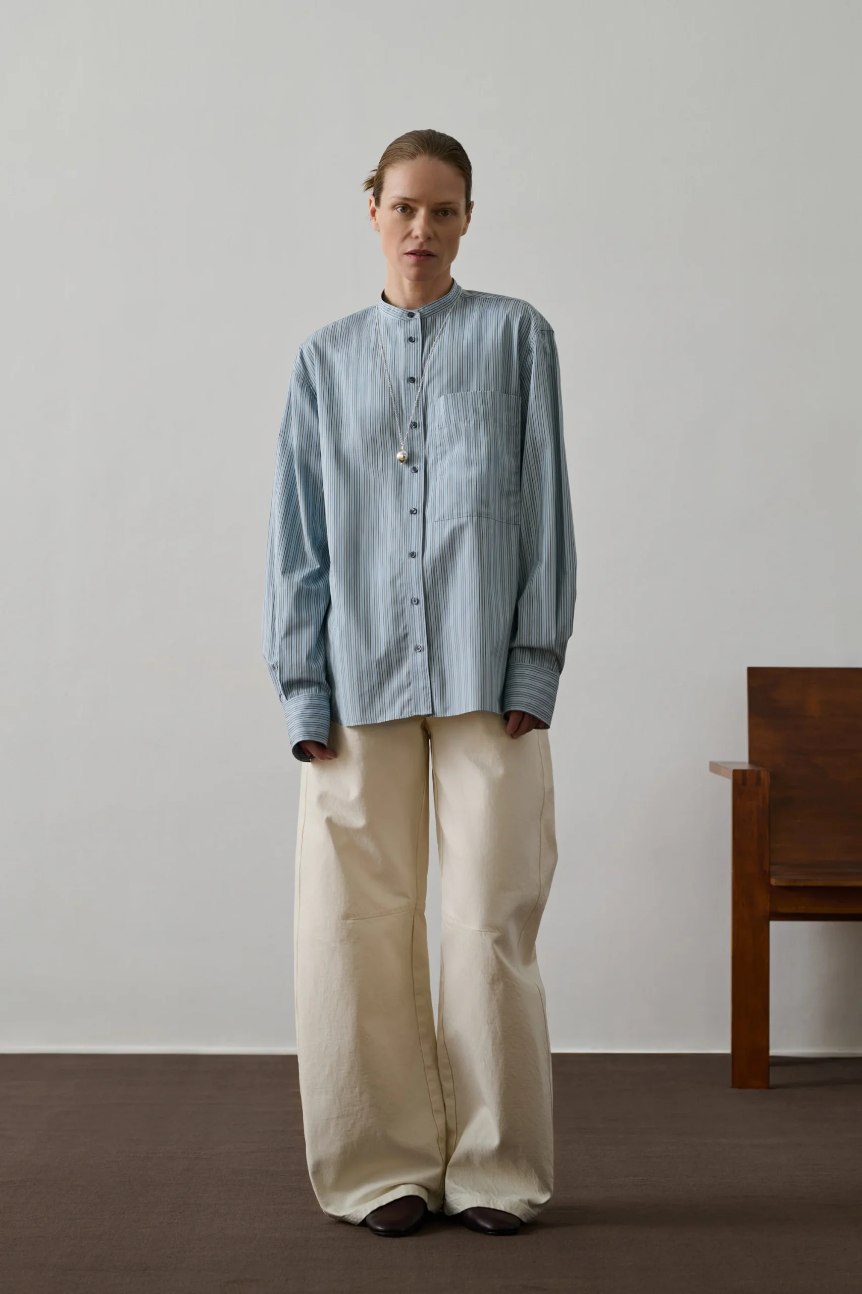 CHEMISE FORMENTERA BLEUE