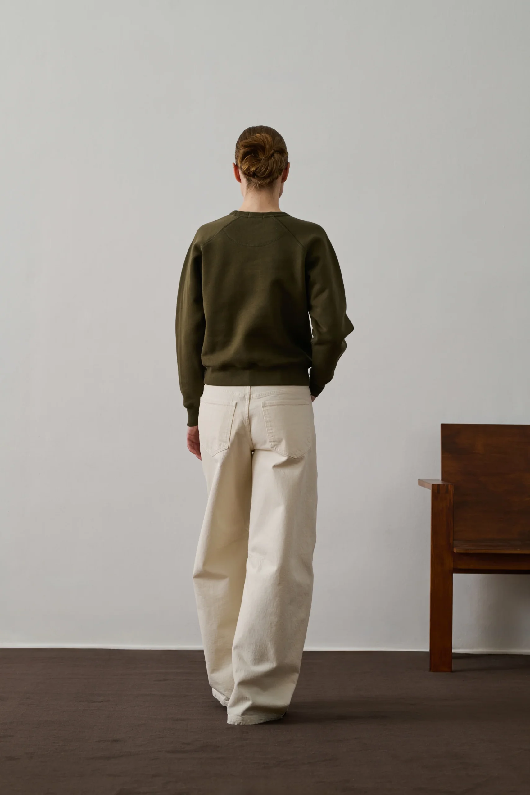 SWEATSHIRT ARTEMIS KAKI – Image 4