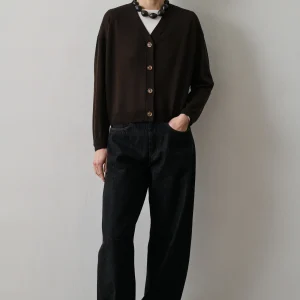 CARDIGAN IDEM MARRON