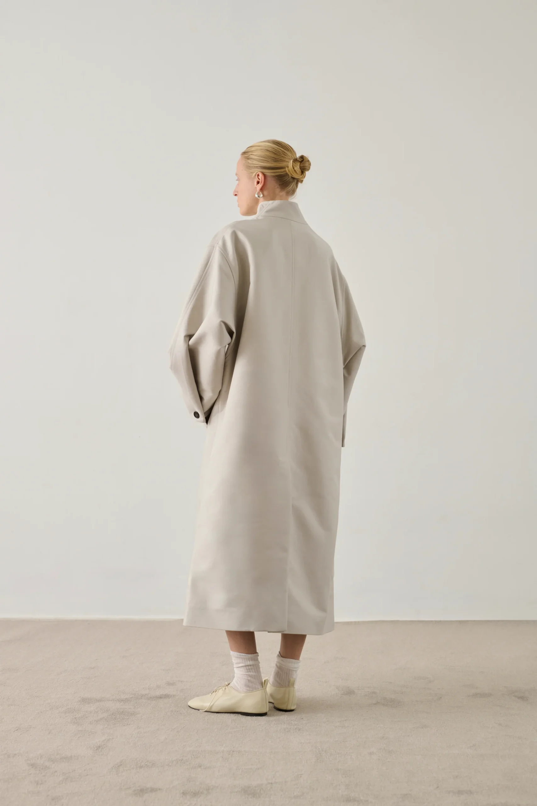 MANTEAU HYACINTHE GRIS – Image 3