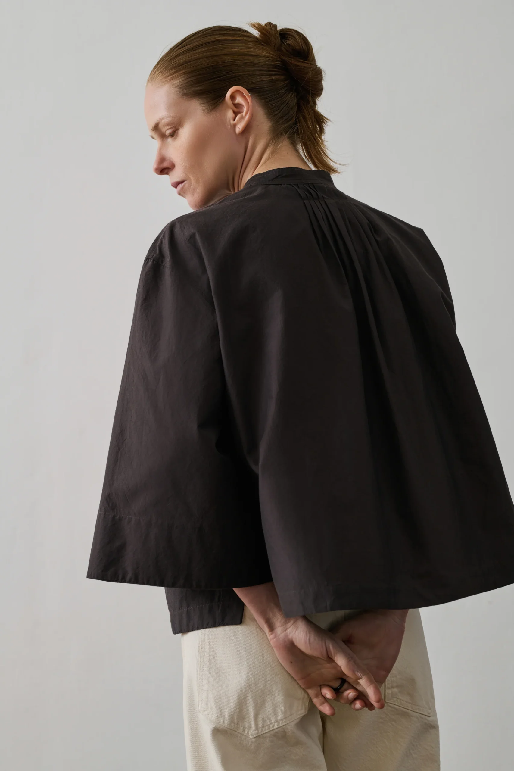 BLOUSE BUCAREST MARRON – Image 5