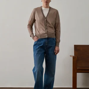 CARDIGAN ETRETAT MARRON