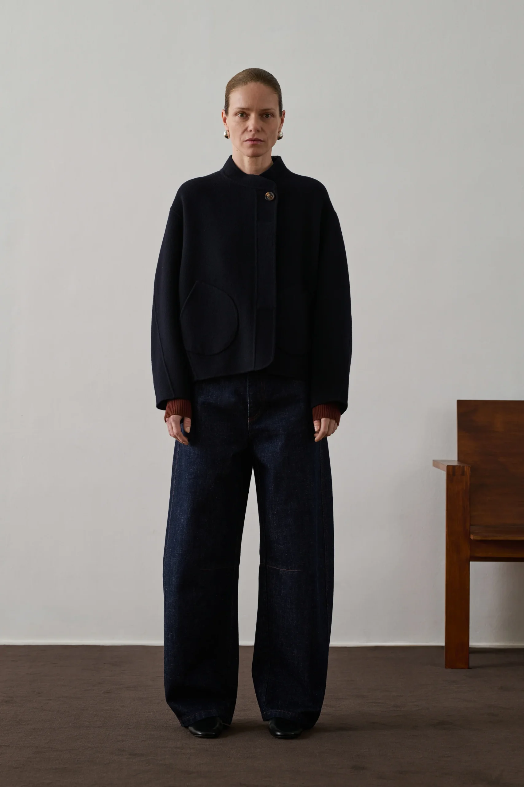 MANTEAU WINDSOR NAVY – Image 6