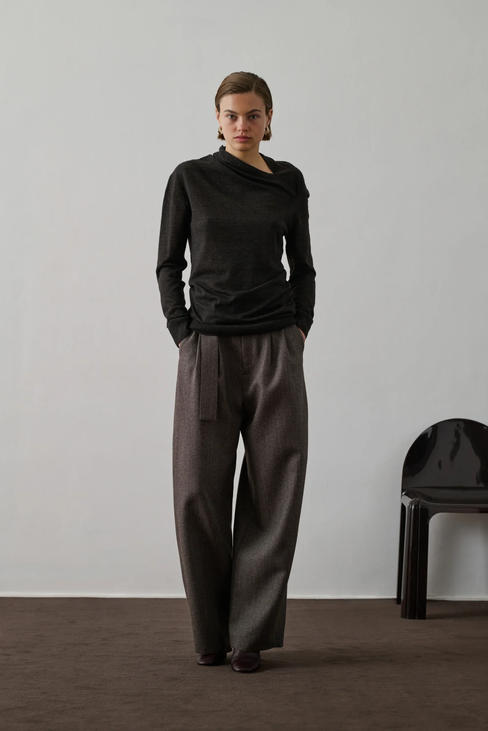 PULL GENET MARRON – Image 4