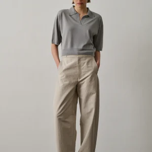 PANTALON WALLY ÉCRU