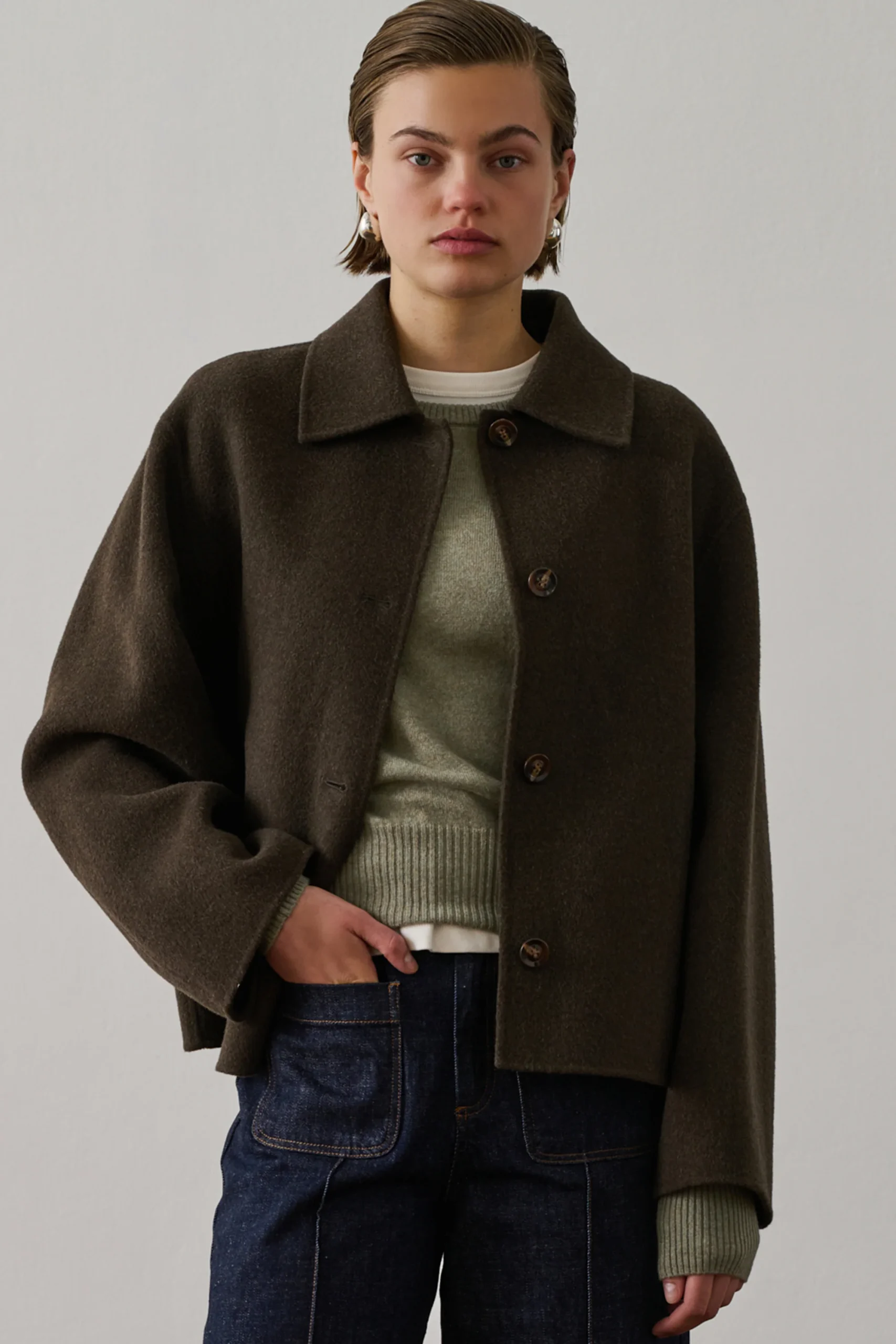 MANTEAU GYODA MARRON