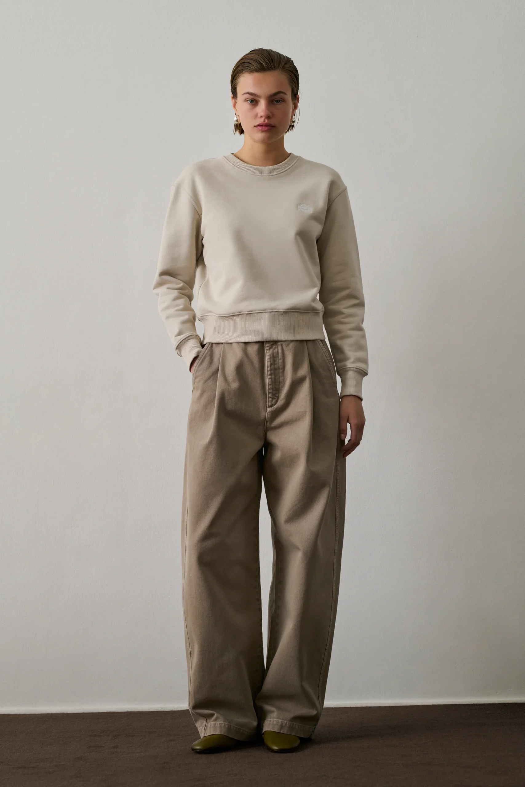 SWEATSHIRT DONATIEN BLANC