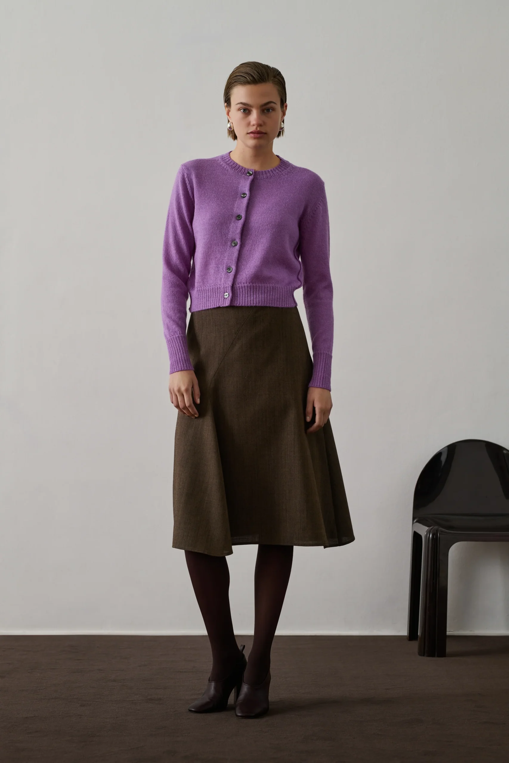 CARDIGAN GRIFFITH VIOLET