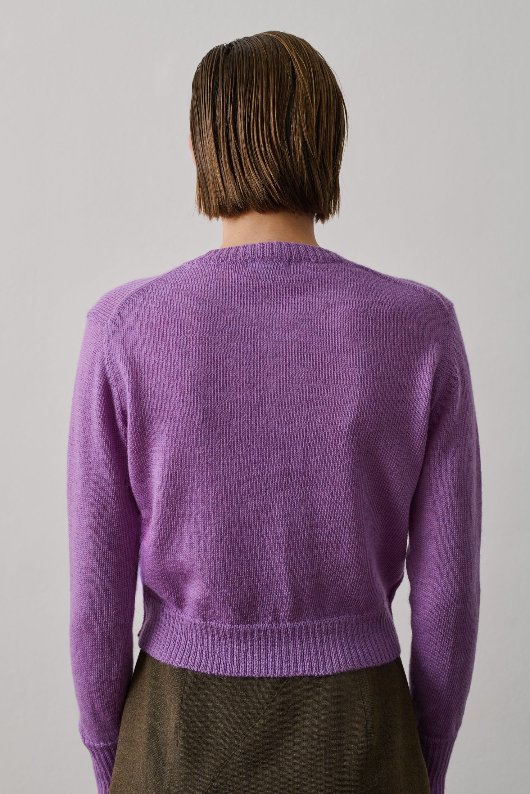 CARDIGAN GRIFFITH VIOLET – Image 5