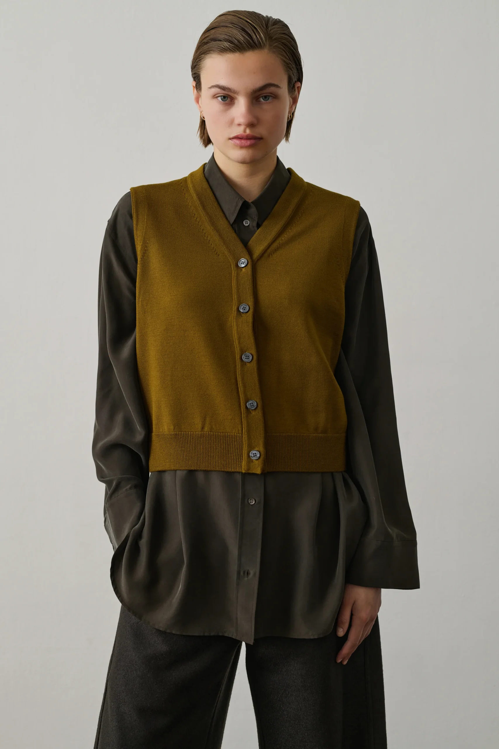 CARDIGAN CHIARA BRONZE – Image 3