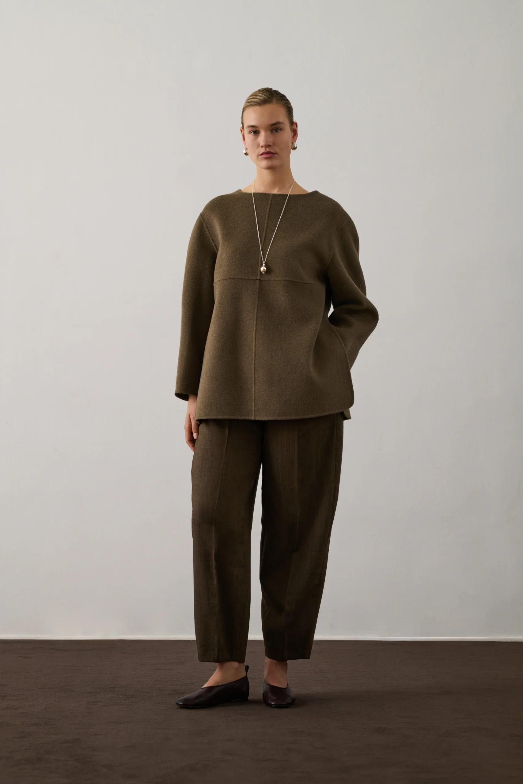 PULL VALERIANNE MARRON – Image 3