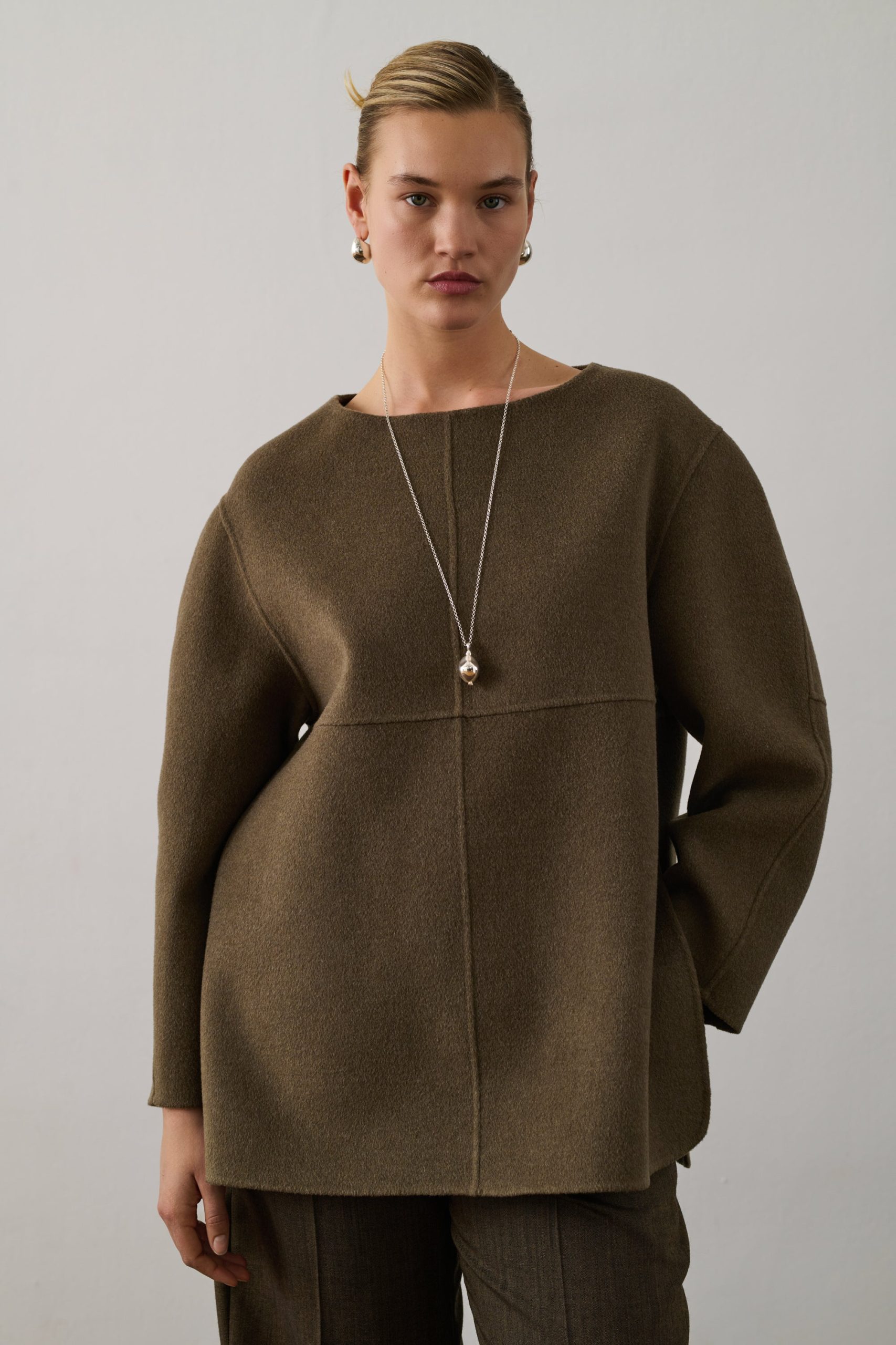 PULL VALERIANNE MARRON – Image 2