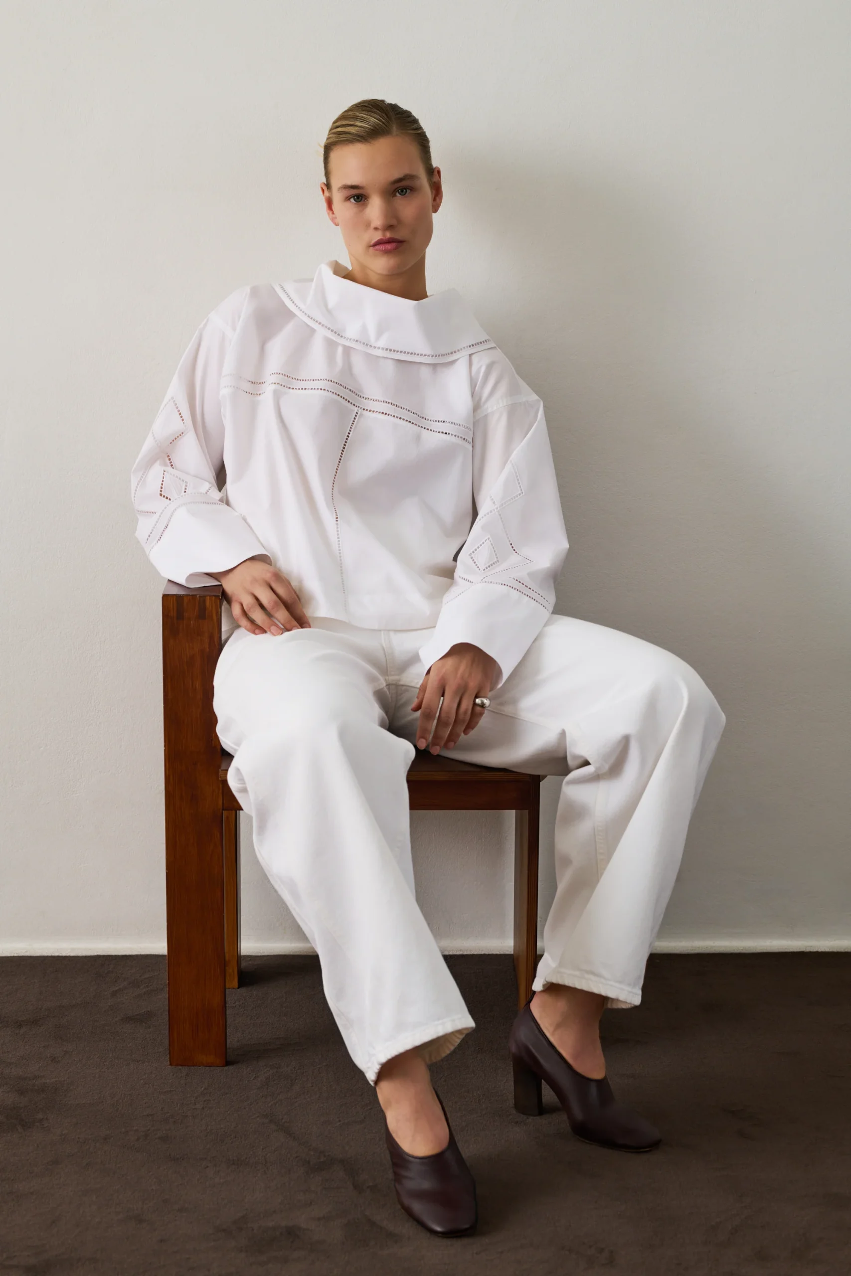 CHEMISE GUILLEMETTE BLANCHE – Image 6