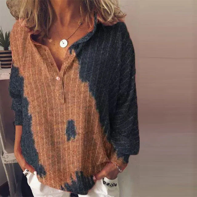 Chemisier vintage pour femmes | Manches longues – Image 2